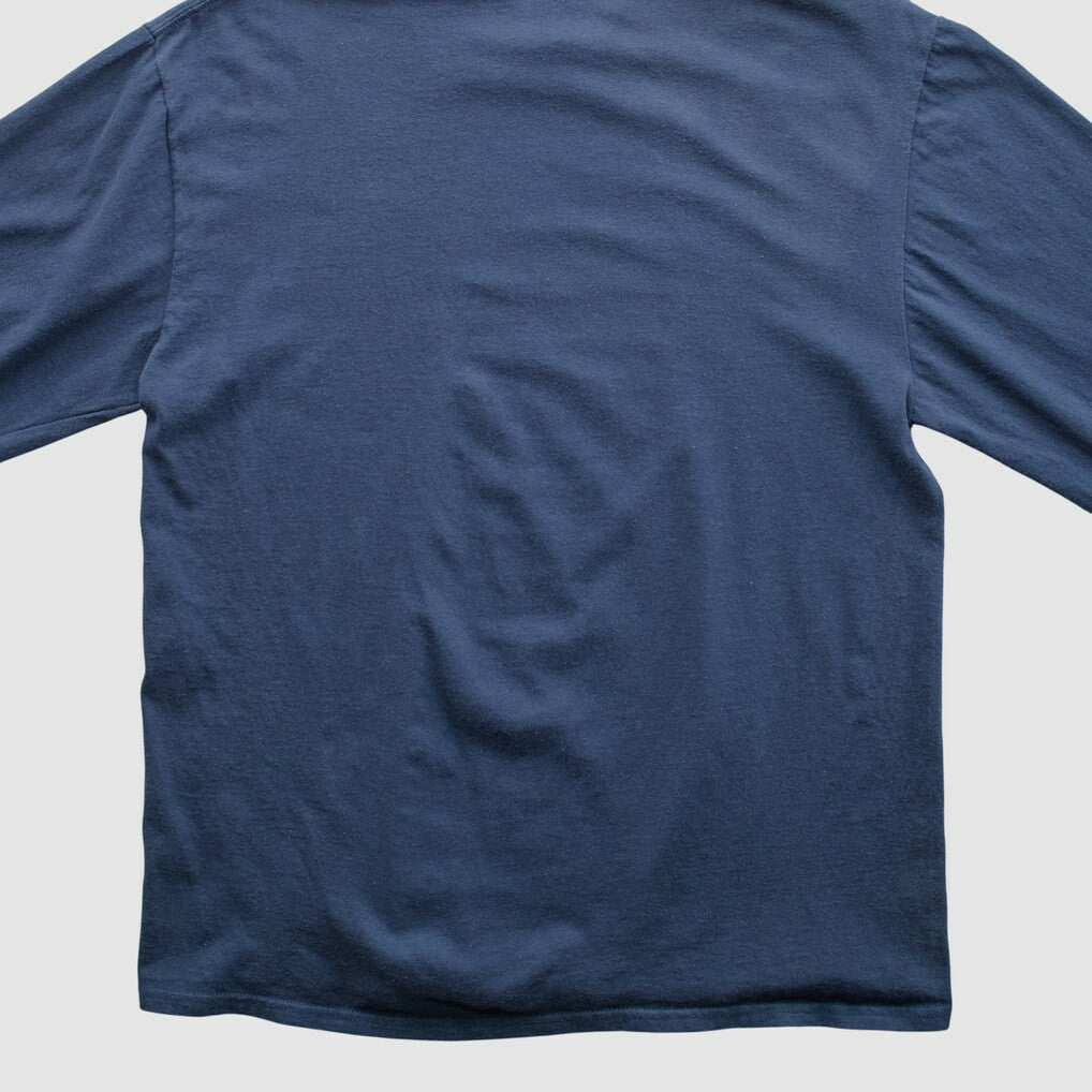 New England Patriots NFL 2010s Long Sleeve T-shirt Navy Vintage