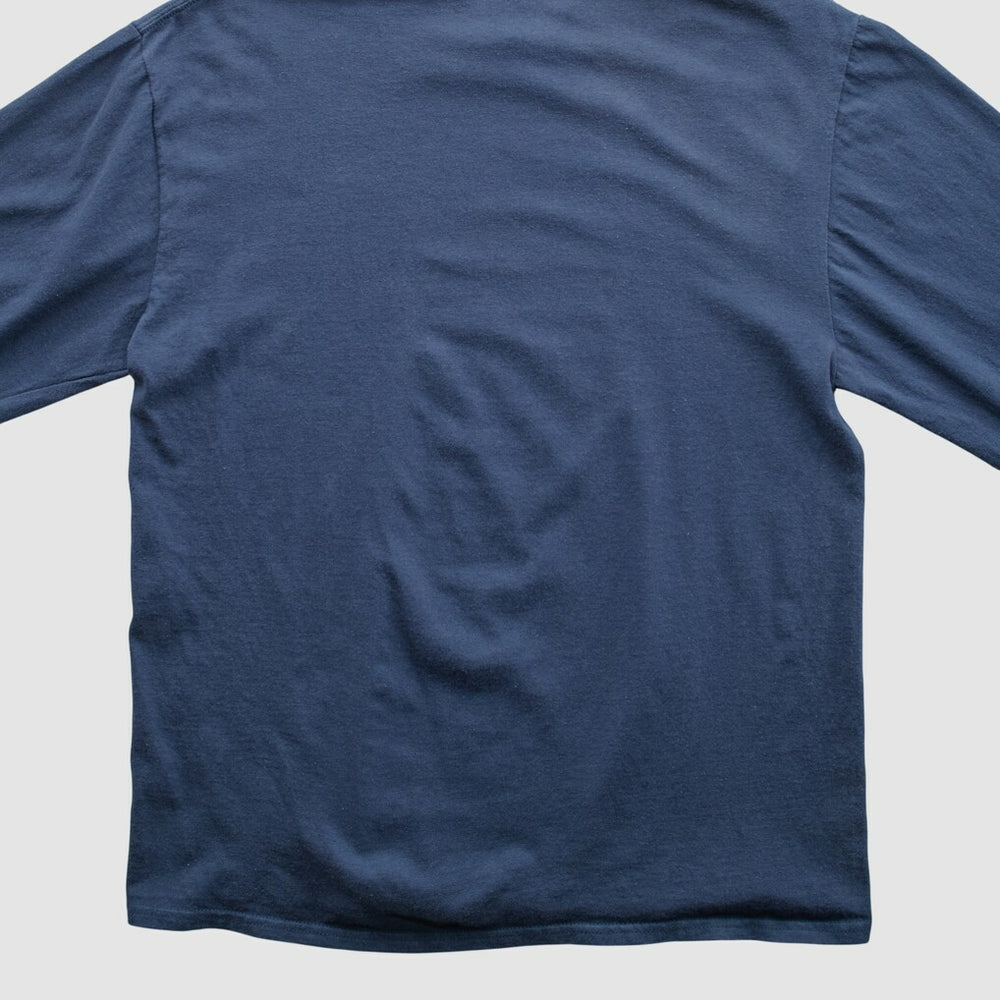 New England Patriots NFL 2010s Long Sleeve T-shirt Navy Vintage