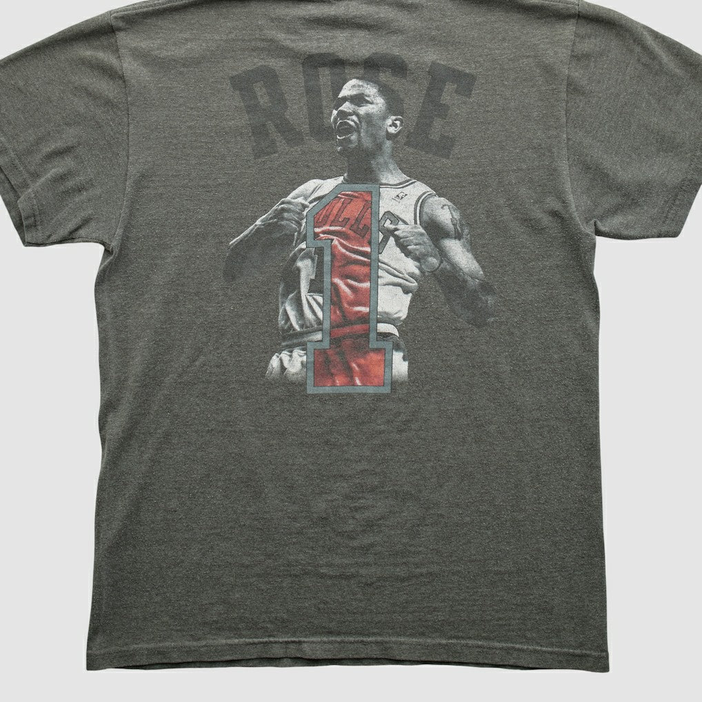 Chicago Bulls Majestic 2000s T-shirt Dark Heather Gray Vintage