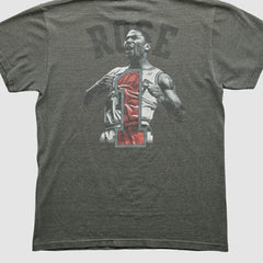 Chicago Bulls Majestic 2000s T-shirt Dark Heather Gray Vintage