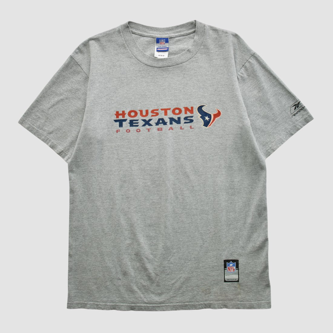 Houston Texans Reebok 2000s T-shirt Heather Gray Vintage