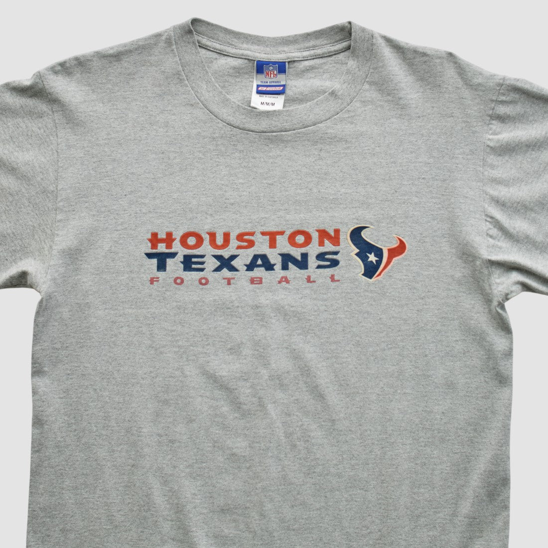 Houston Texans Reebok 2000s T-shirt Heather Gray Vintage