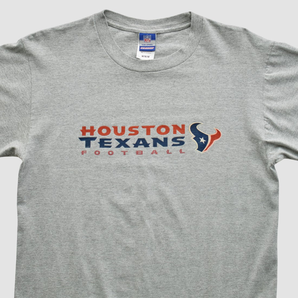 Houston Texans Reebok 2000s T-shirt Heather Gray Vintage
