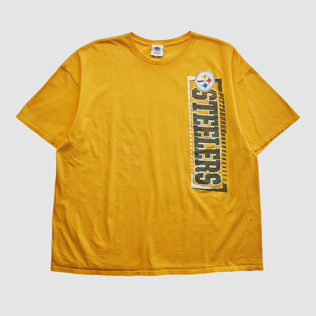 Pittsburgh Steelers NFL 2010s T-shirt Yellow Vintage