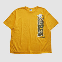 Pittsburgh Steelers NFL 2010s T-shirt Yellow Vintage