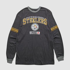 Pittsburgh Steelers NFL 2010s Long Sleeve T-shirt Black Vintage