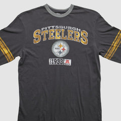 Pittsburgh Steelers NFL 2010s Long Sleeve T-shirt Black Vintage