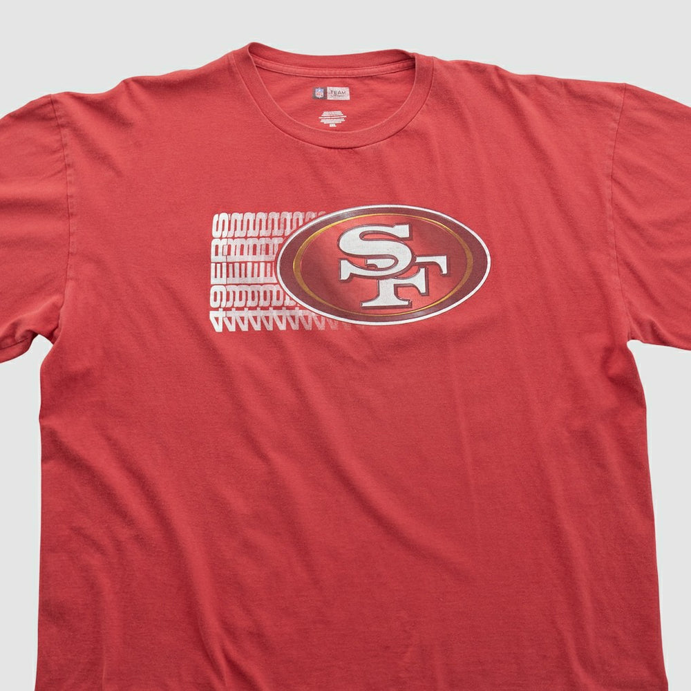 San Francisco 49ers NFL 2000s T-shirt Red Vintage