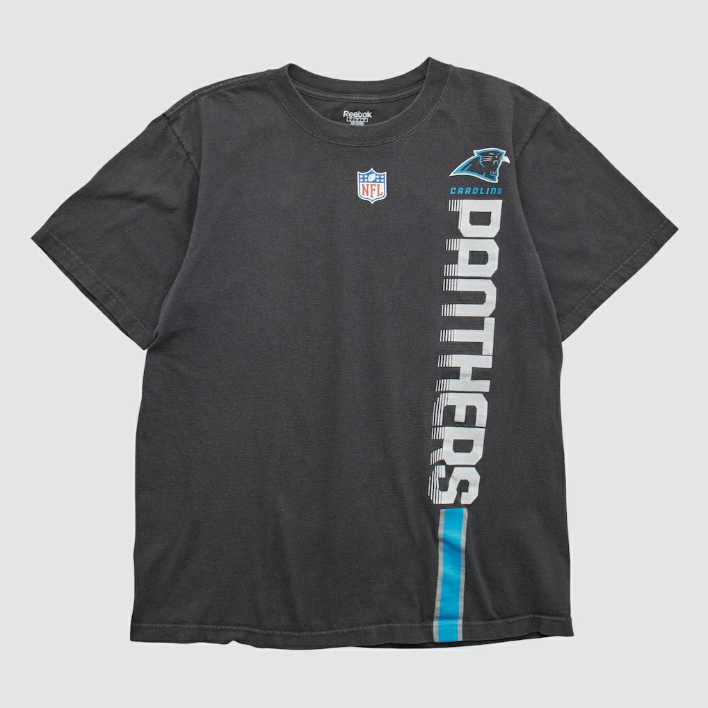 Carolina Panthers Reebok 2000s T-shirt Black Vintage