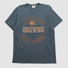 Cleveland Browns NFL 2010s T-shirt Dark Heather Gray Vintage