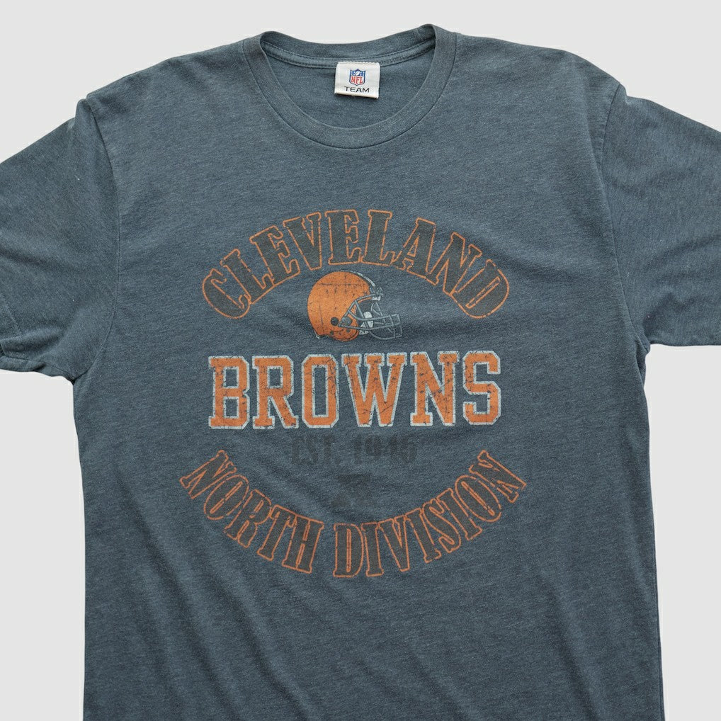 Cleveland Browns NFL 2010s T-shirt Dark Heather Gray Vintage
