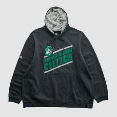 Boston Celtics 2010s Hooded Pullover Sweatshirt Black Vintage