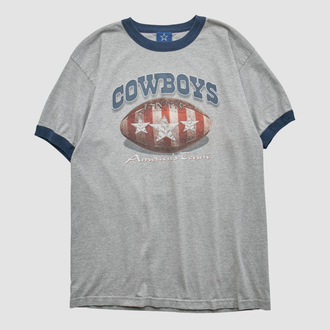 Dallas Cowboys Cowboys Authentic Apparel 2000s T-shirt Heather Gray Vintage