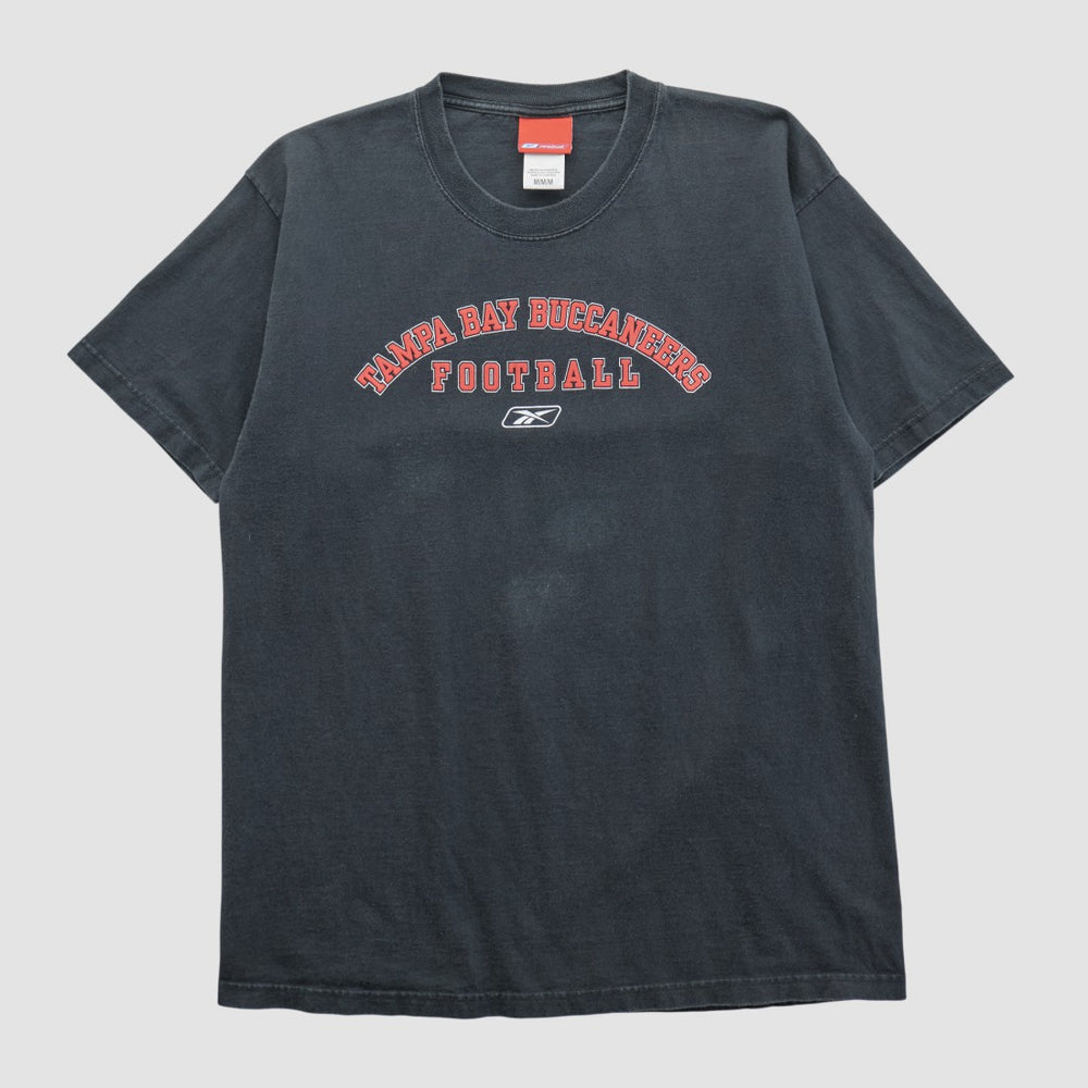 Tampa Bay Buccaneers Reebok 2000s T-shirt Black Vintage