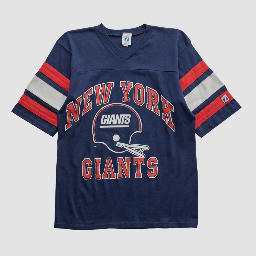 New York Giants Logo 7 90s T-shirt Navy Vintage