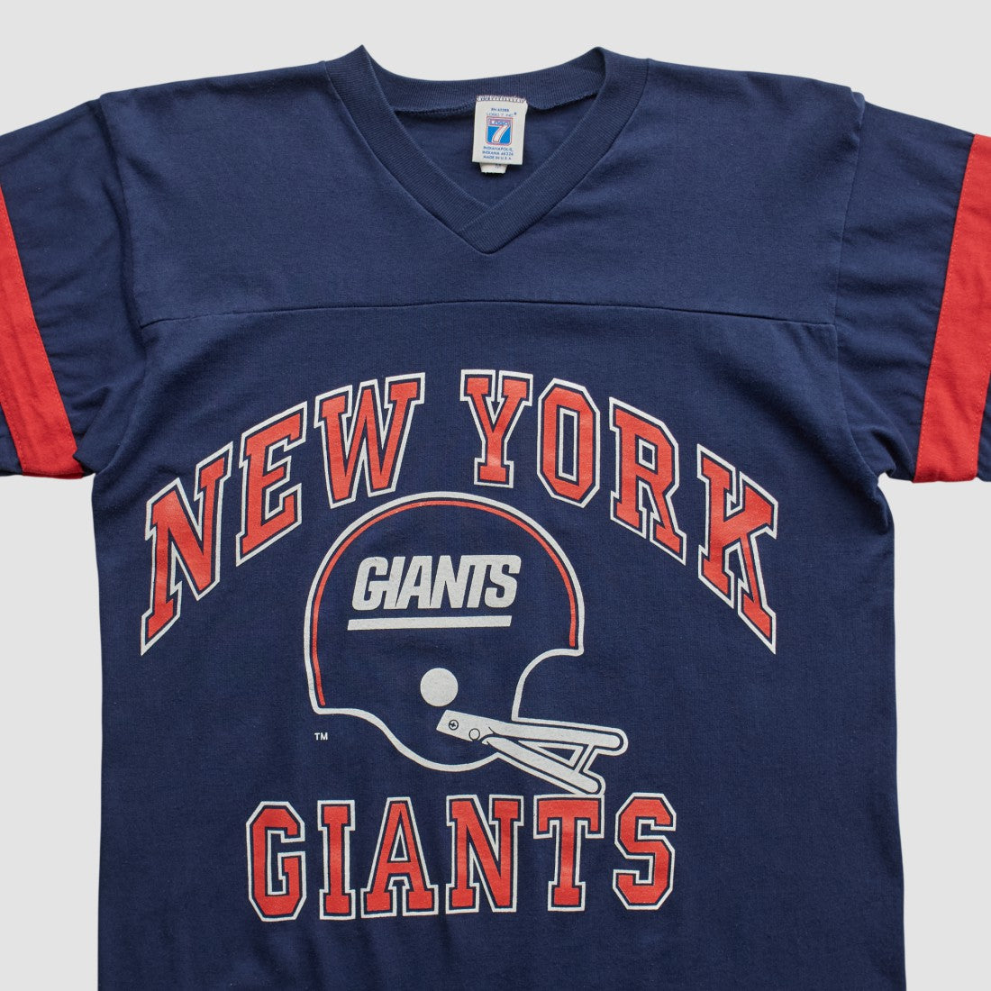 New York Giants Logo 7 90s T-shirt Navy Vintage