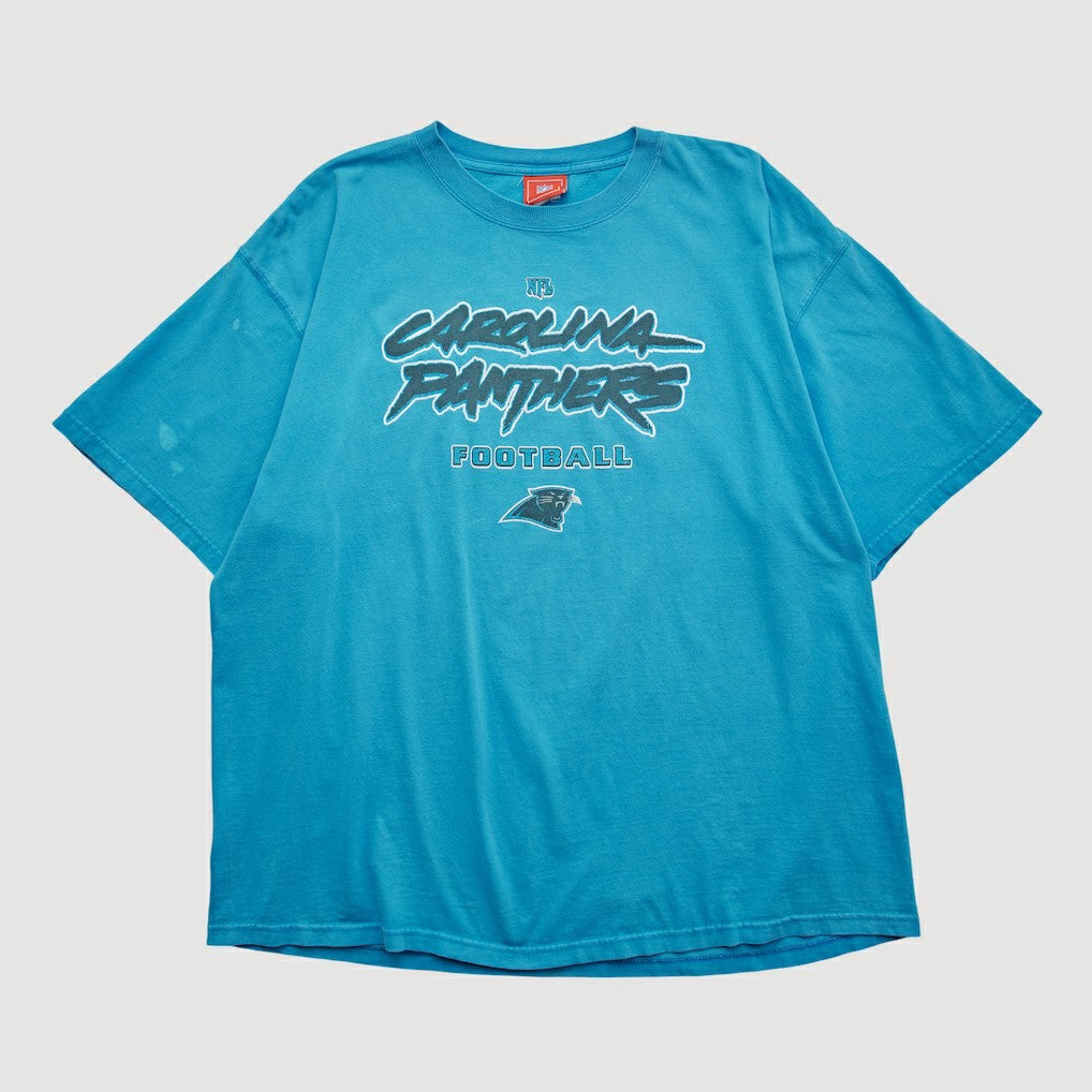 Carolina Panthers NFL 2000s T-shirt Blue Vintage