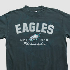 Philadelphia Eagles NFL 2000s Long Sleeve T-shirt Charcoal Vintage