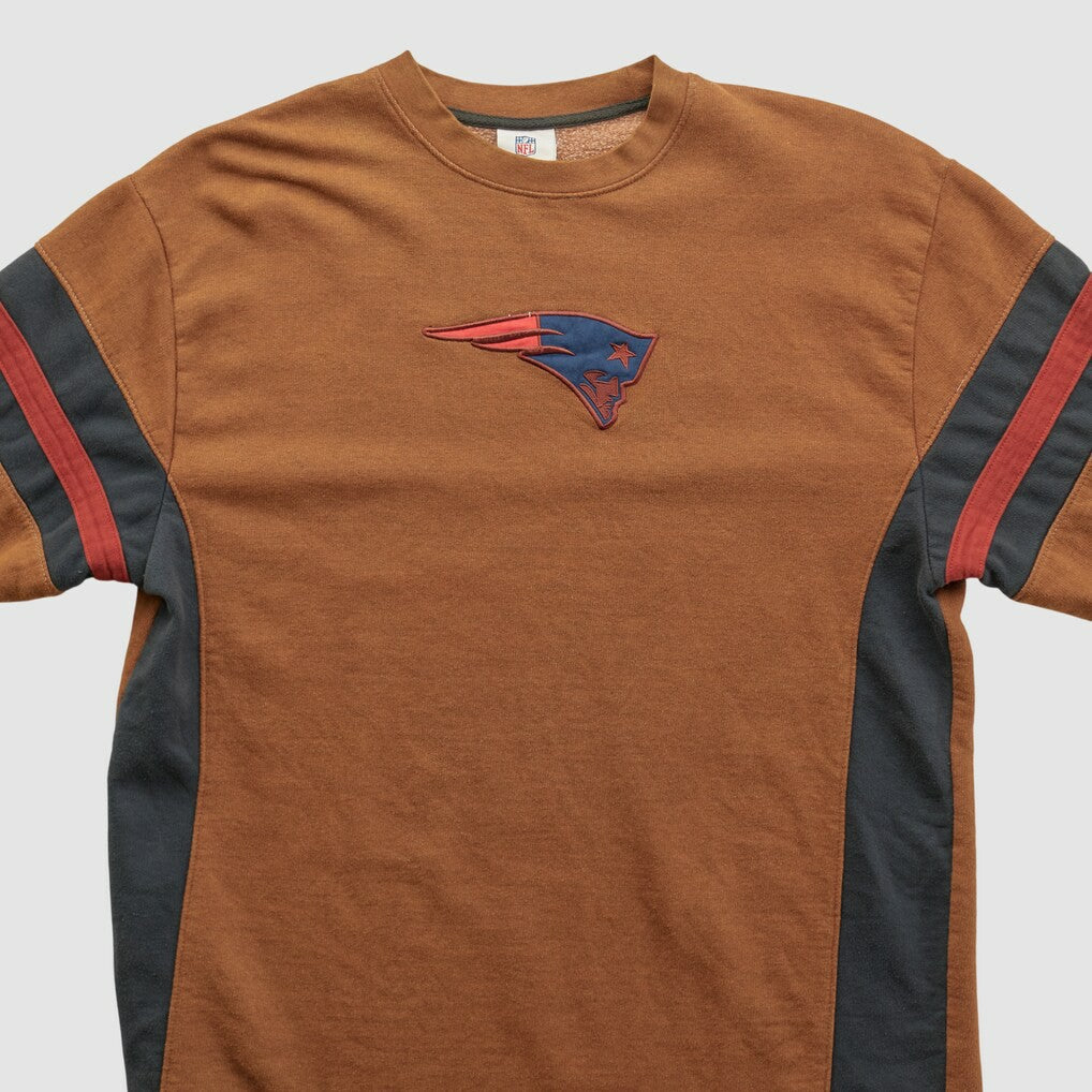 New England Patriots NFL 2010s Pullover Sweatshirt Clay Vintage
