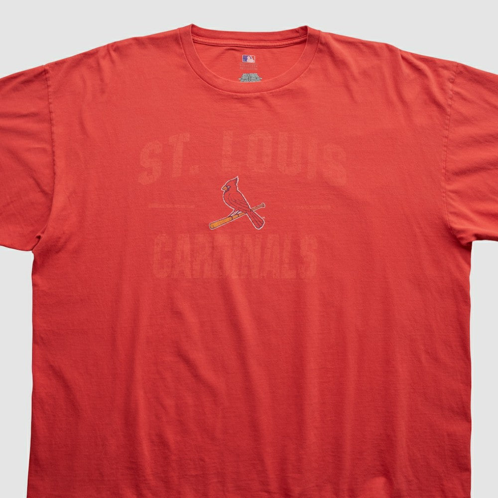 St. Louis Cardinals Genuine Merchandise 2000s T-shirt - Red - 2XL by Fanatics Real Vintage T-shirts