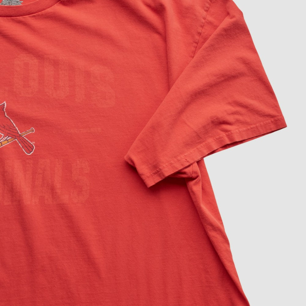 St. Louis Cardinals Genuine Merchandise 2000s T-shirt - Red - 2XL by Fanatics Real Vintage T-shirts