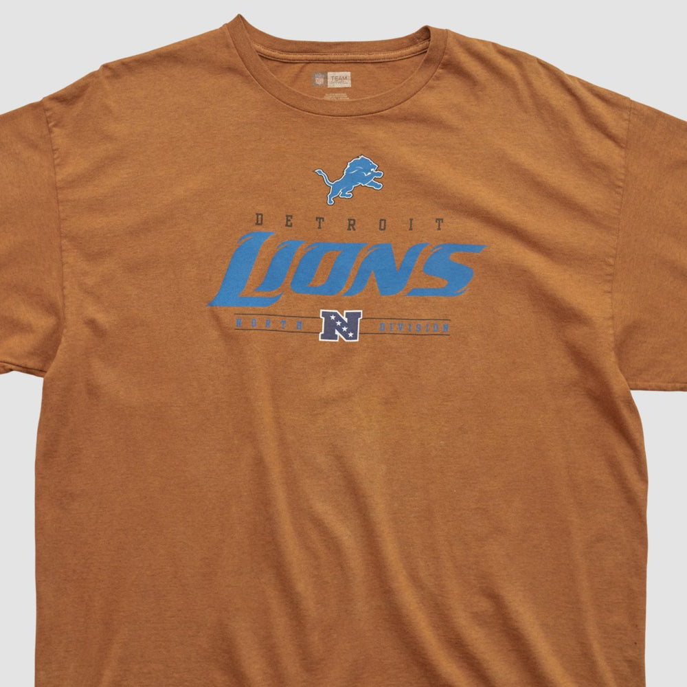 Detroit Lions NFL 2000s Long Sleeve T-shirt Clay Vintage