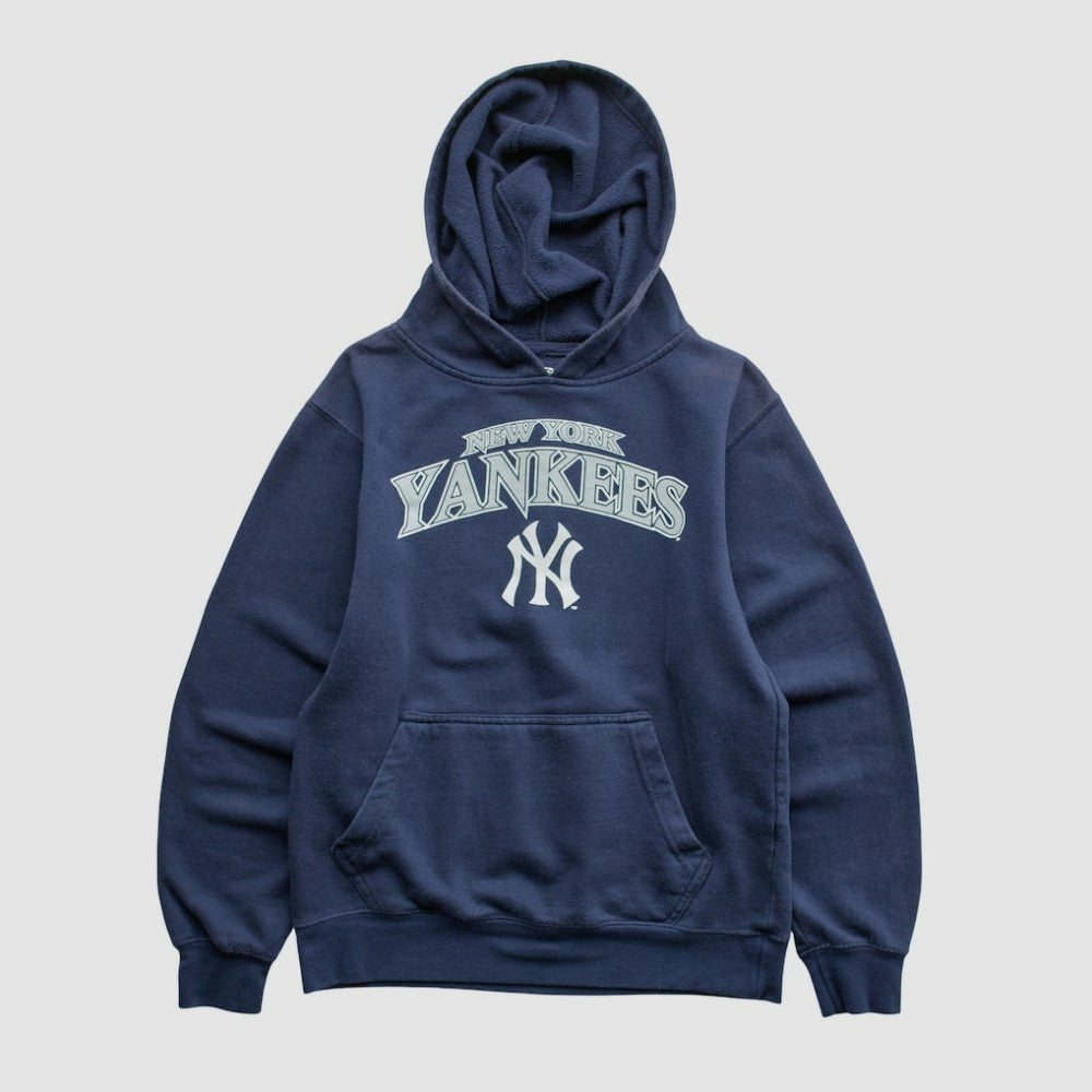 New York Yankees Stitches 2010s Hooded Pullover Sweatshirt - Navy - XXS by Fanatics Real Vintage Pullover