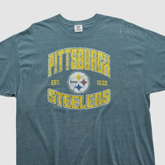 Pittsburgh Steelers NFL 2010s T-shirt Teal Vintage