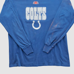Indianapolis Colts NFL 2010s Long Sleeve T-shirt Blue Vintage
