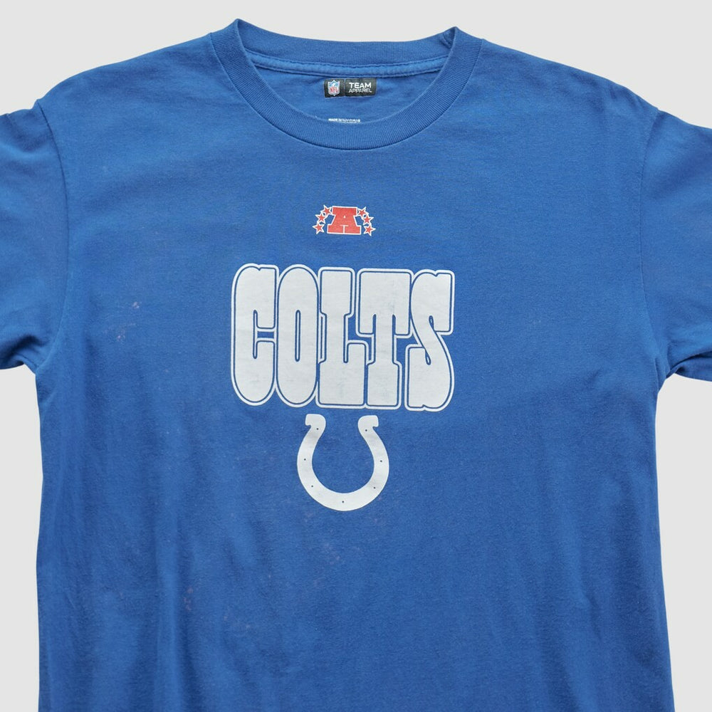 Indianapolis Colts NFL 2010s Long Sleeve T-shirt Blue Vintage