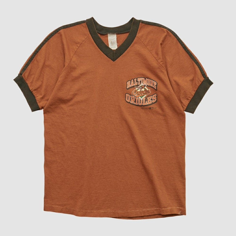 Baltimore Orioles 1997 T-shirt - Clay - S by Fanatics Real Vintage T-shirts