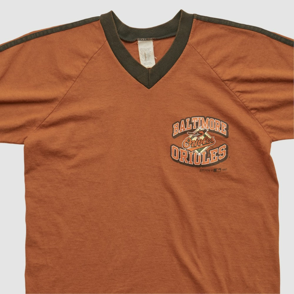 Baltimore Orioles 1997 T-shirt - Clay - S by Fanatics Real Vintage T-shirts