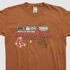 Boston Red Sox Gildan 2004 T-shirt - Clay - M by Fanatics Real Vintage T-shirts