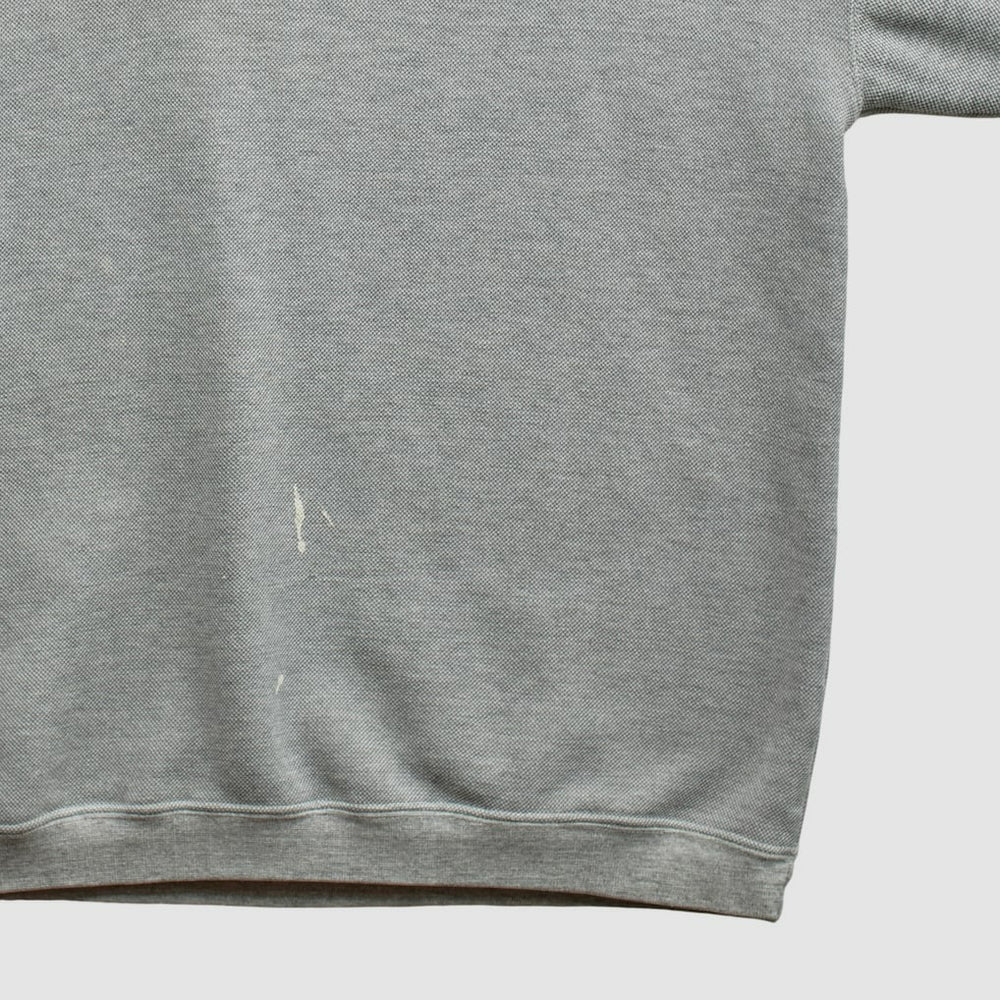 Denver Broncos Starter 90s Pullover Sweatshirt Heather Gray Vintage