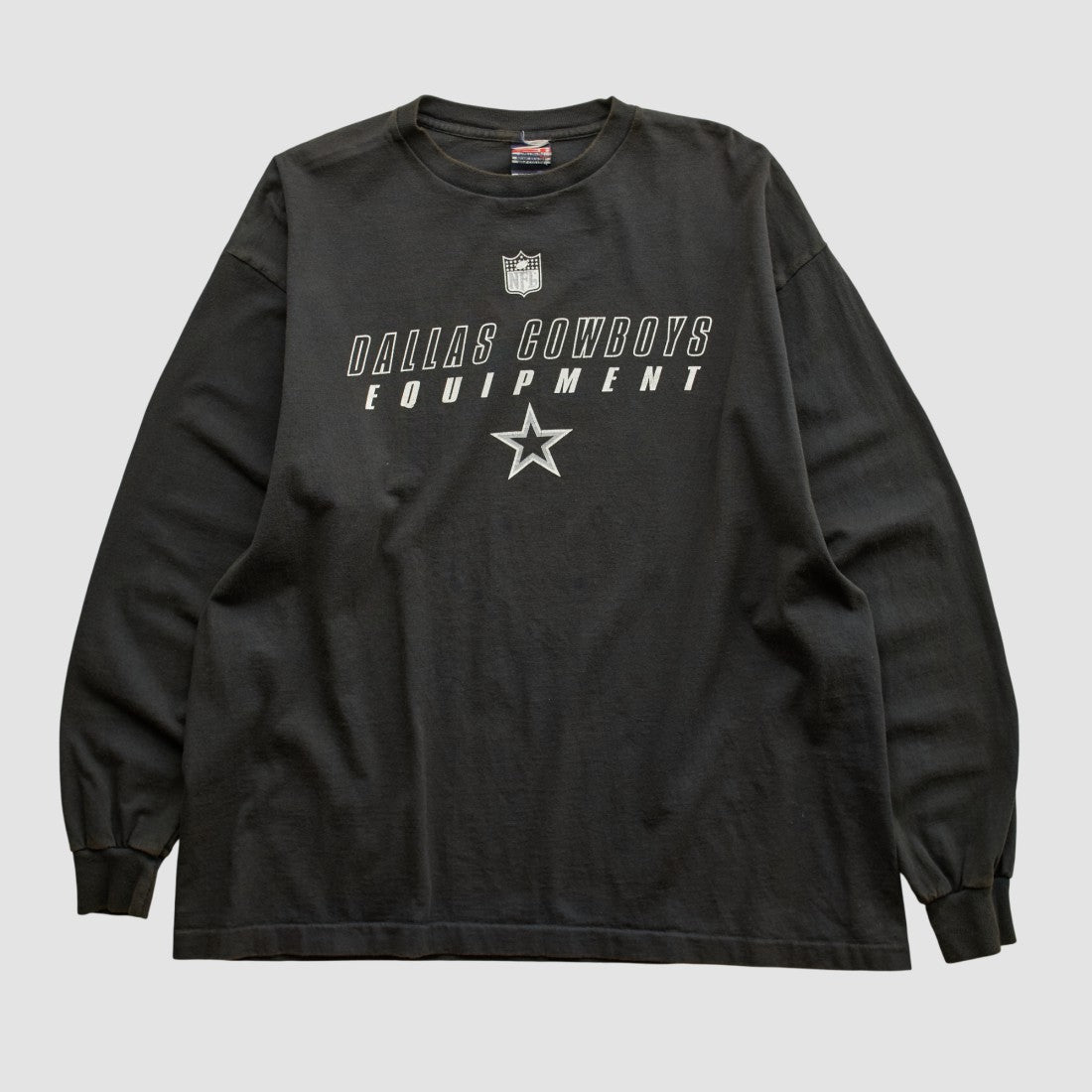 Dallas Cowboys 2000s Long Sleeve T-shirt Black Vintage