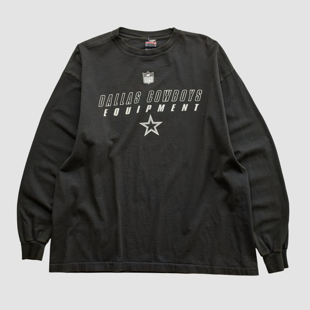 Dallas Cowboys 2000s Long Sleeve T-shirt Black Vintage