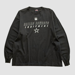 Dallas Cowboys 2000s Long Sleeve T-shirt Black Vintage