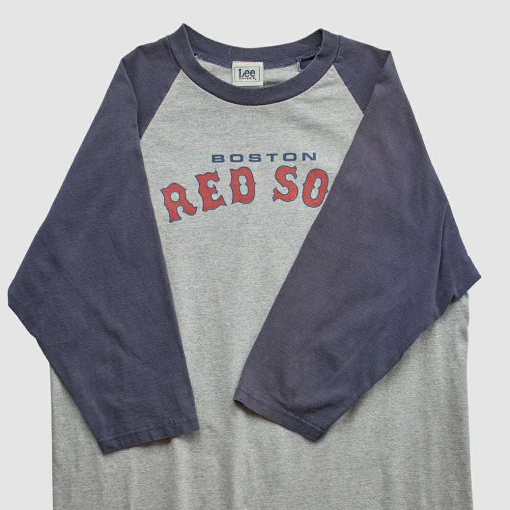 Boston Red Sox Lee Sport 2000s T-shirt - Heather Gray - M by Fanatics Real Vintage T-shirts