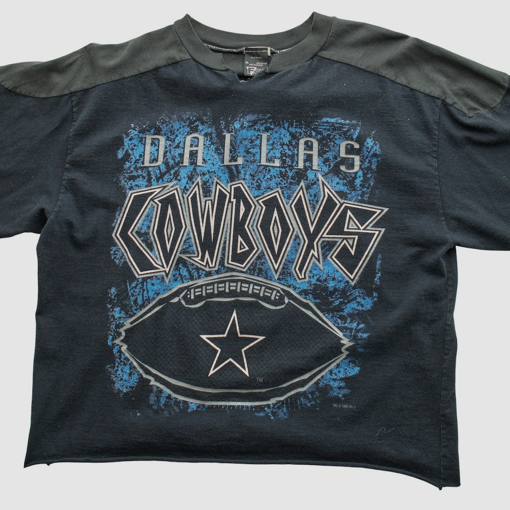 Dallas Cowboys Front Row 1995 T-shirt Black Vintage