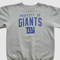 New York Giants Reebok 2000s Pullover Sweatshirt Heather Gray Vintage