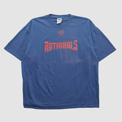 Washington Nationals Lee Apparel 2000s T-shirt - Navy - 3XL by Fanatics Real Vintage T-shirts