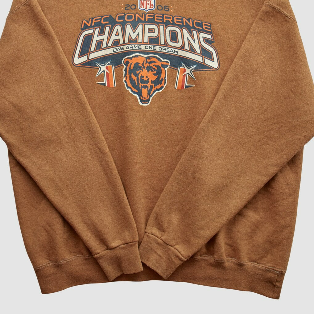Chicago Bears NFL 2006 Pullover Sweatshirt Clay Vintage