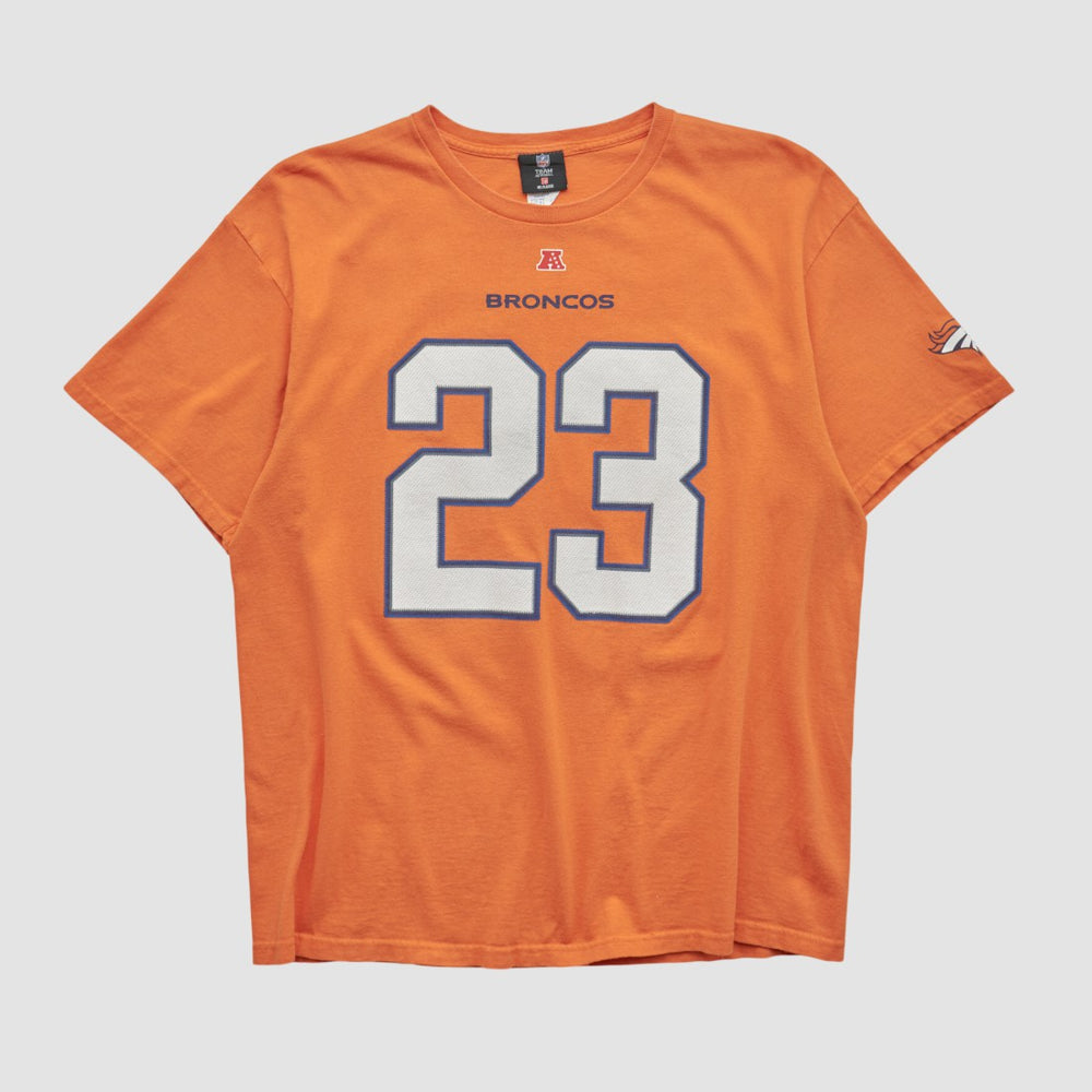 Denver Broncos NFL 2010s T-shirt Orange Vintage