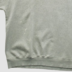 Denver Broncos Majestic 2000s Pullover Sweatshirt Heather Gray Vintage