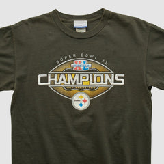 Pittsburgh Steelers Reebok 2006 T-shirt Charcoal Vintage