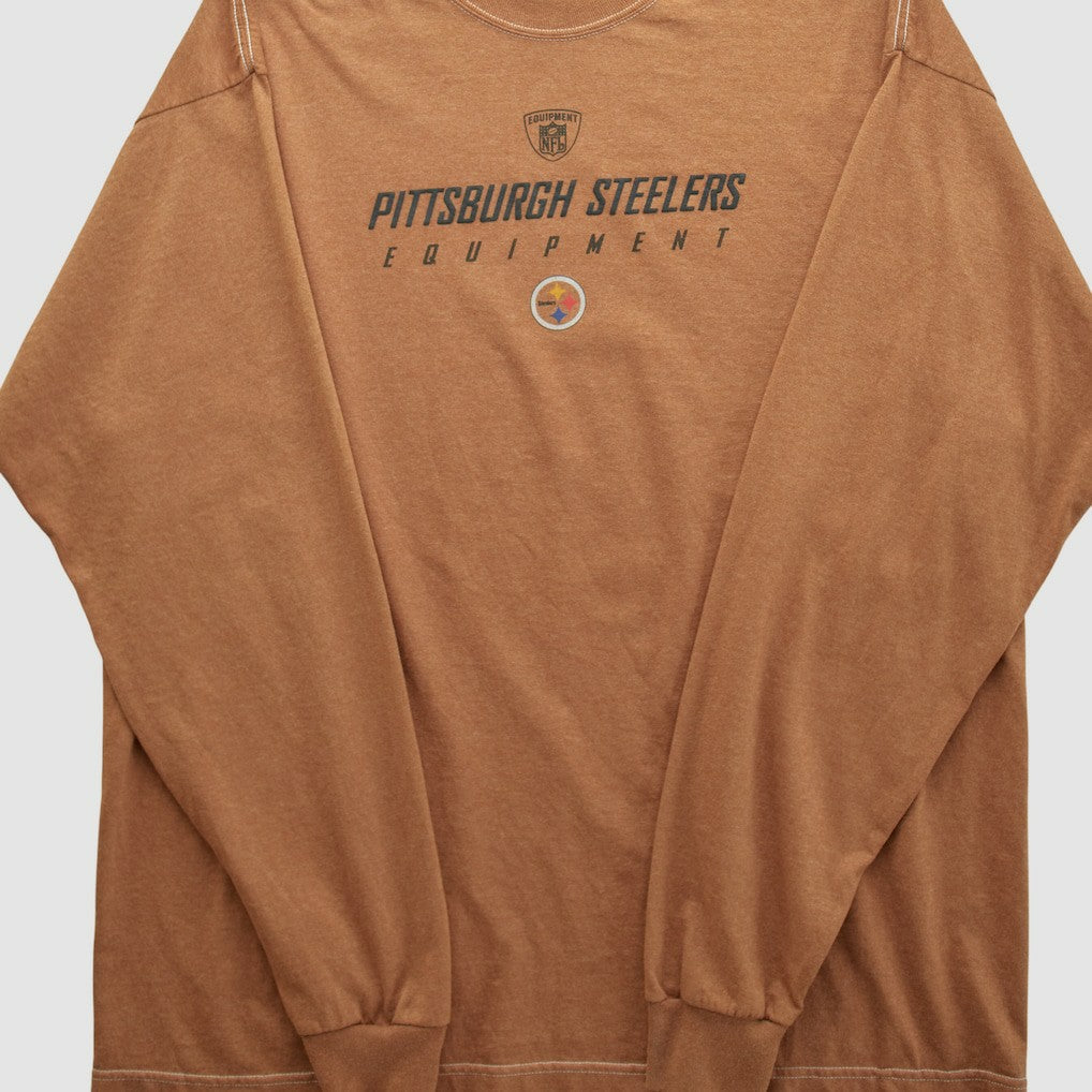 Pittsburgh Steelers Reebok 2000s Long Sleeve T-shirt Clay Vintage