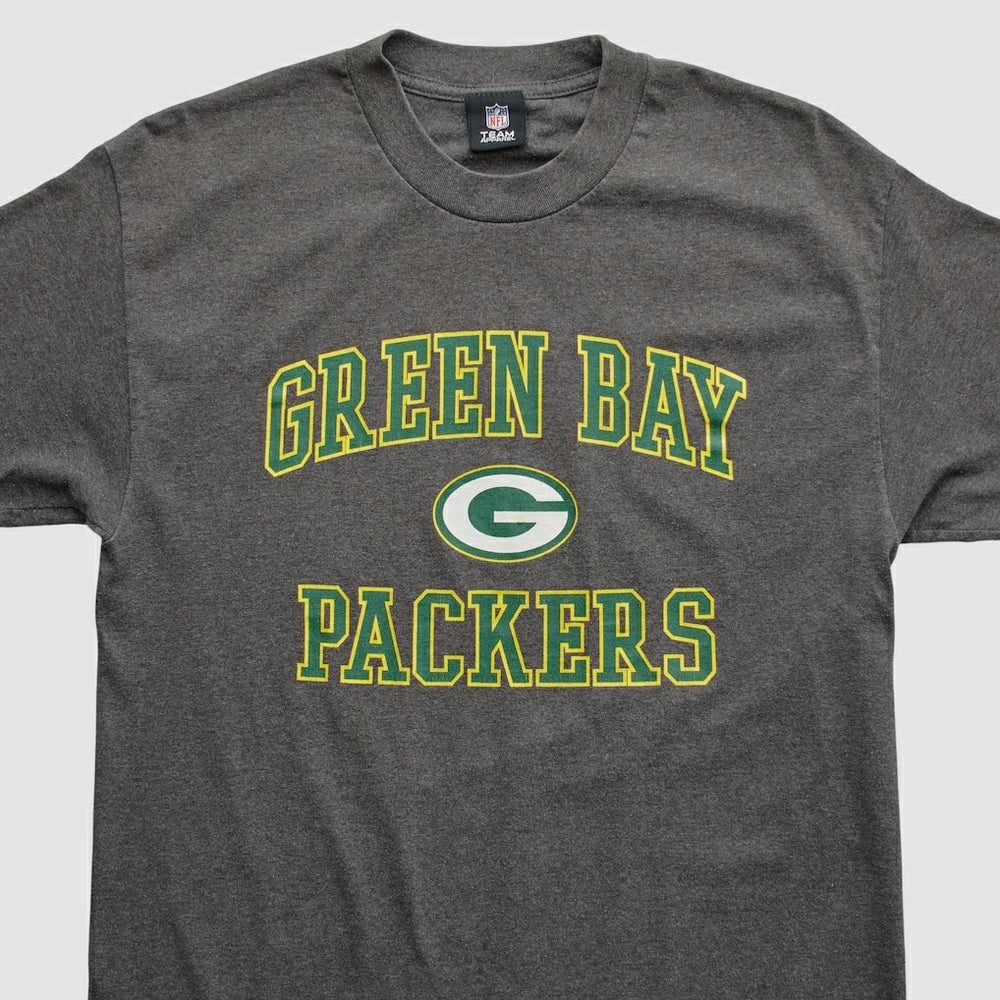 Green Bay Packers NFL 2010s T-shirt Dark Heather Gray Vintage