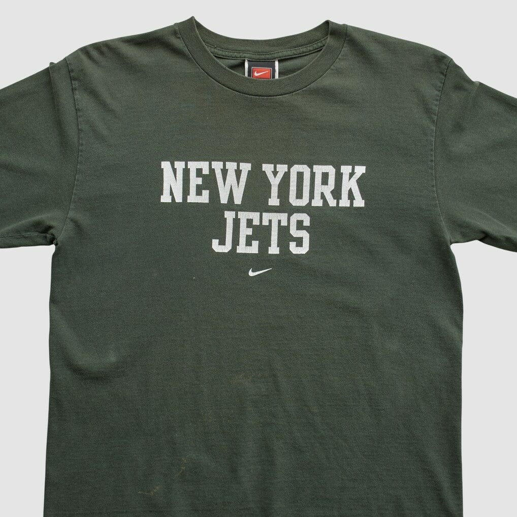 New York Jets 2000s Long Sleeve T-shirt Green Vintage