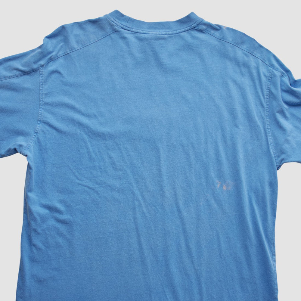 Detroit Lions NFL 2000s Long Sleeve T-shirt Light Blue Vintage