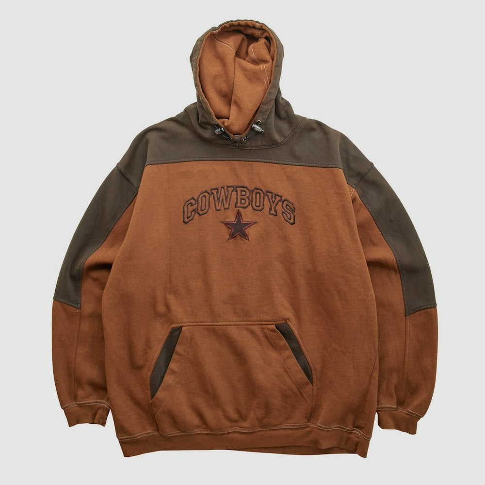 Dallas Cowboys Cowboys Authentic Apparel 2000s Hooded Pullover Sweatshirt Clay Vintage